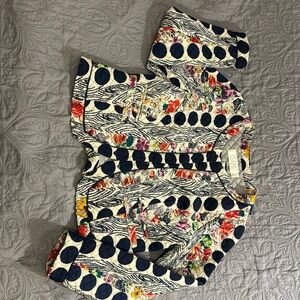 Multi colored waist length Jacket